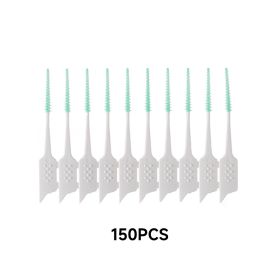 150Pcs/box Interdental Brush Soft Rubber Teeth Cleaning Tools Dental Cleaning Between Teeth Toothbrush Oral Hygiene Care Tools