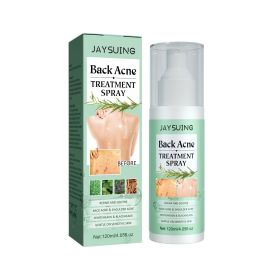 Jaysuing Back Acne Repair Spray, Repair Body Acne Fade Acne Mark Skin Care Spray (Option: 120ml 4pcs)