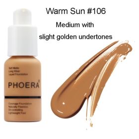 Explosive Press Type Oil Control Natural Color Matte Concealer Foundation Cream (Option: 106 2 pcs)
