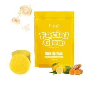 Hoygi Turmeric Cleansing Gasket Gently Cleanses The Face And Improves Dull Skin, Cleansing, Soothing And Nourishing (Option: 2pcs)